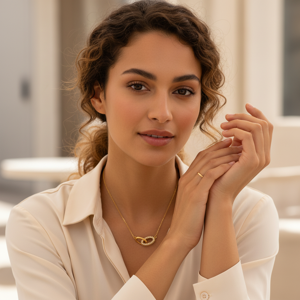 The Embrace Link Necklace