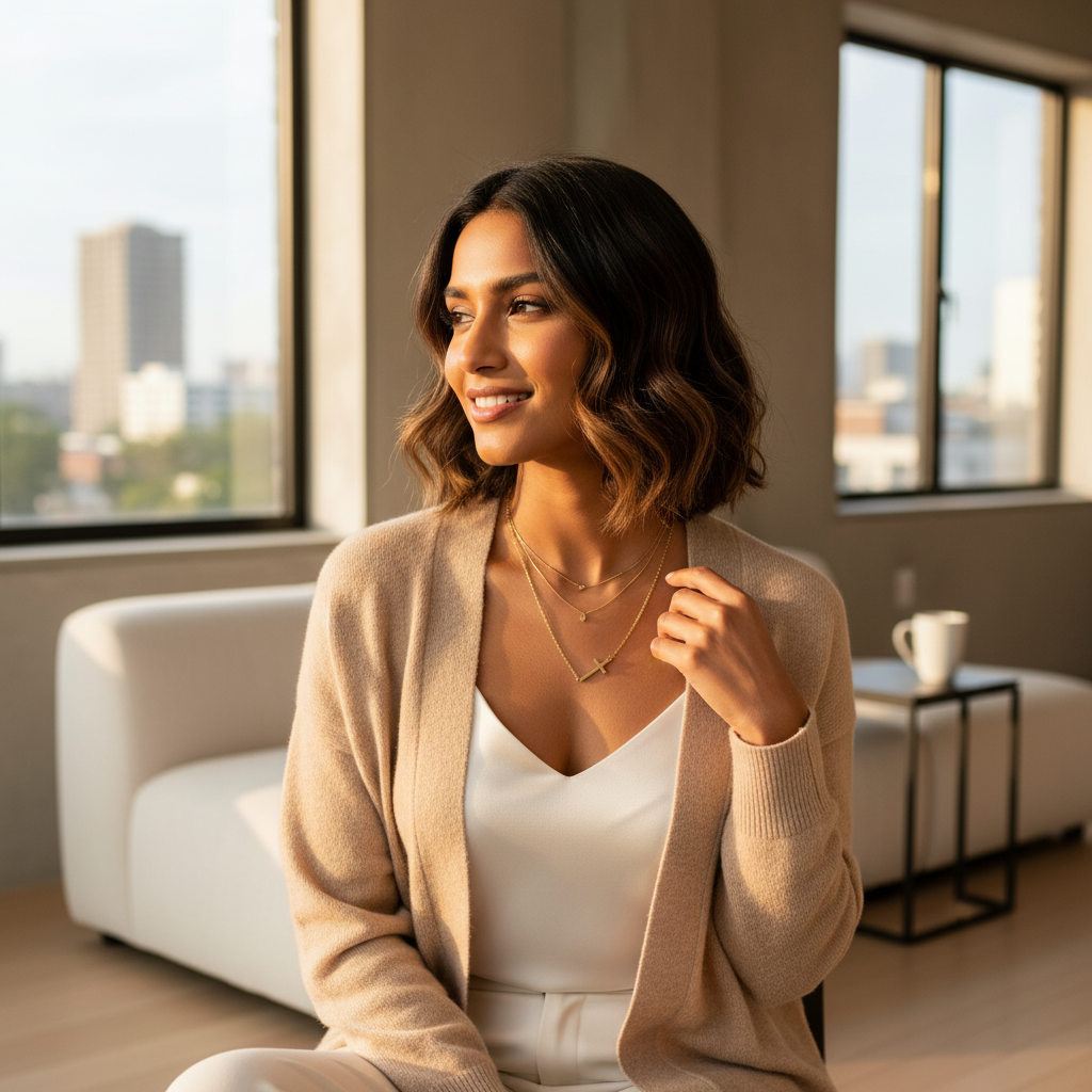 The Solace Cross Necklace