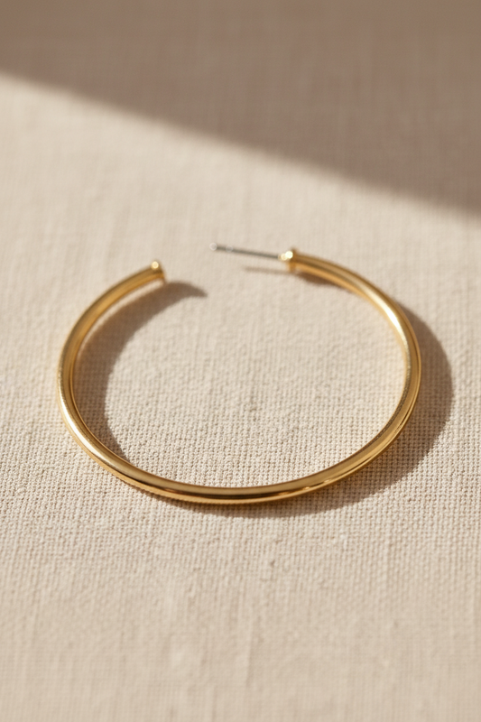The Signature Gold Hoops