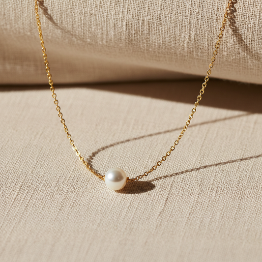 The Solene Pearl Necklace