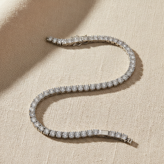 The Lumière Moissanite Tennis Bracelet
