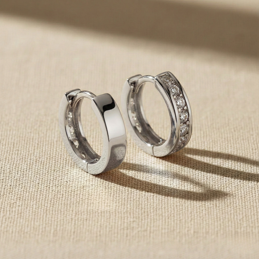 The Selene Hoop Earrings