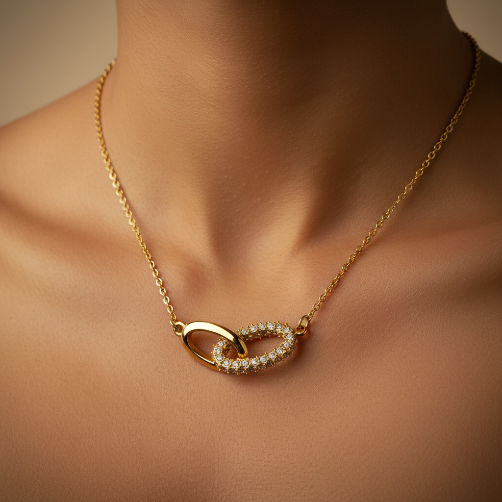 The Embrace Link Necklace