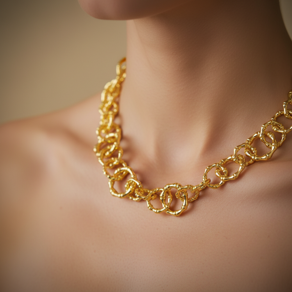 The Sculptura Link Necklace