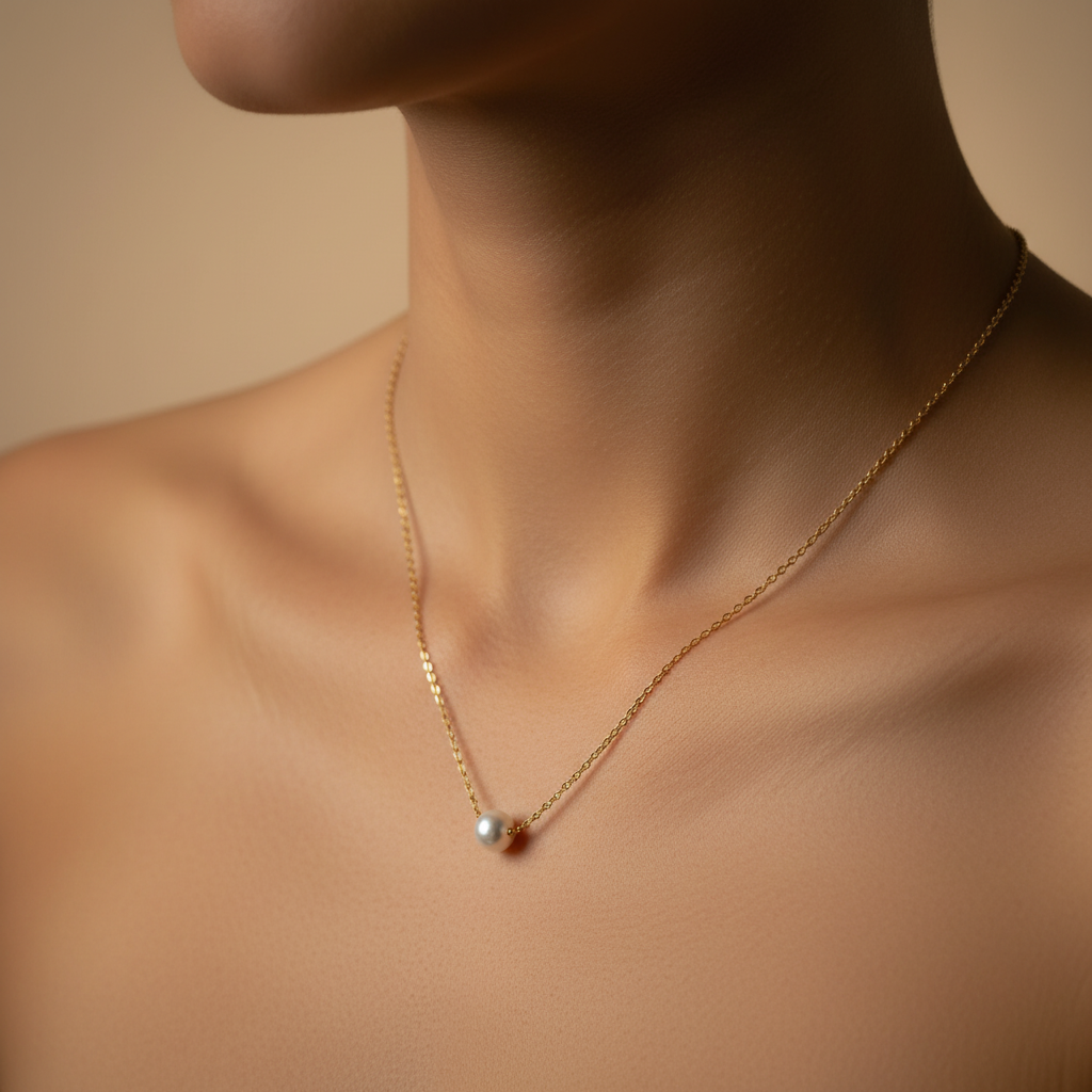 The Solene Pearl Necklace