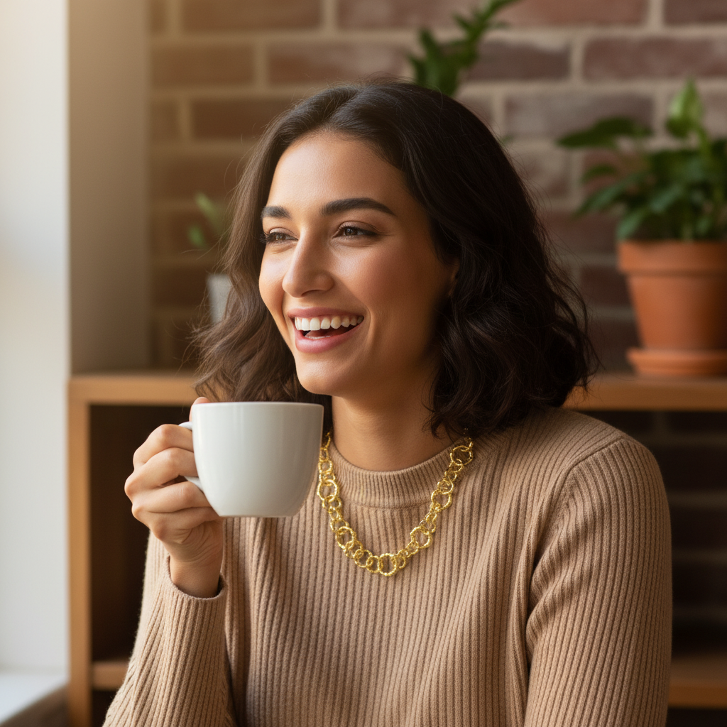 The Sculptura Link Necklace