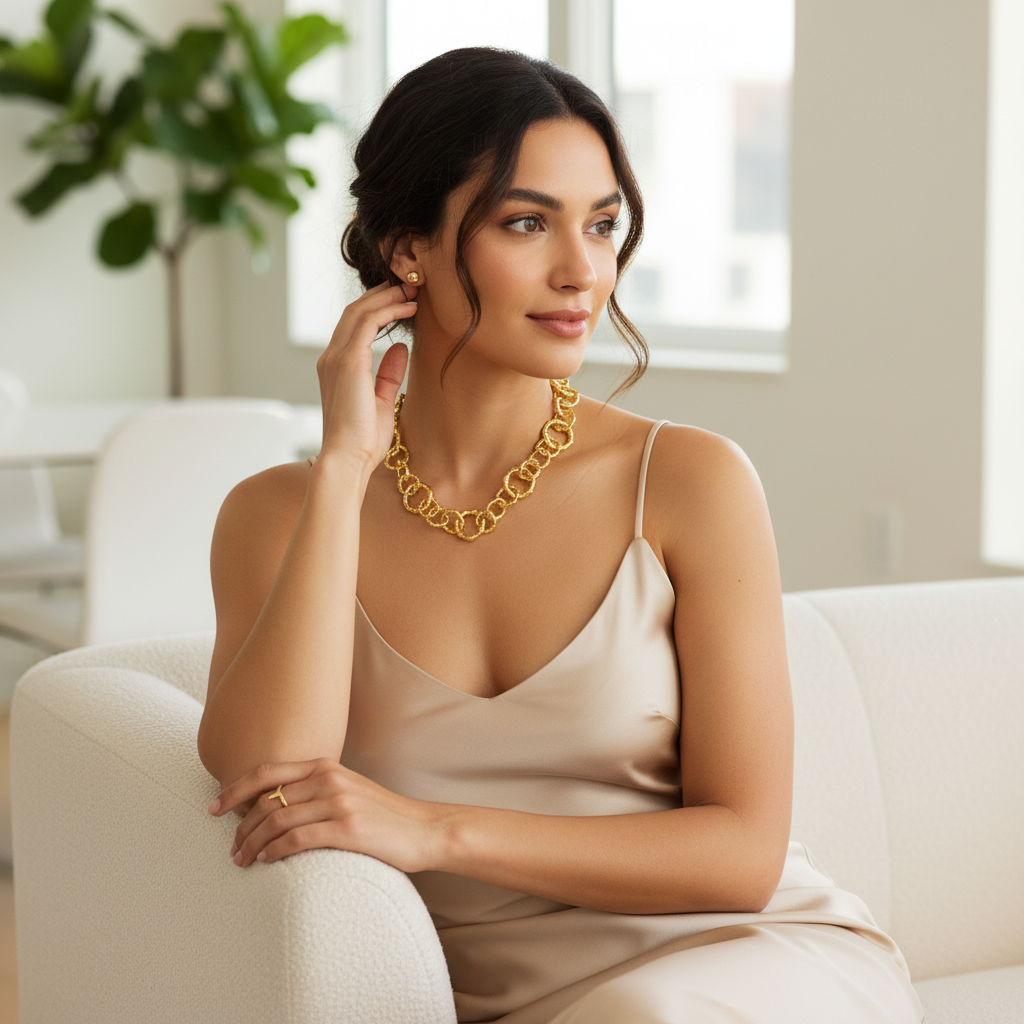 The Sculptura Link Necklace