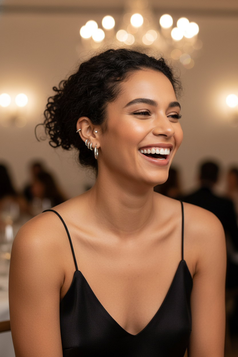 The Signature Silver Hoops