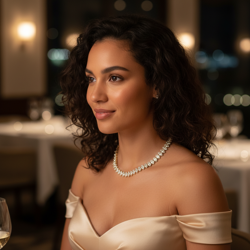 The Aurelia Marquise Necklace