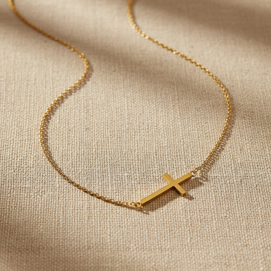 The Solace Cross Necklace