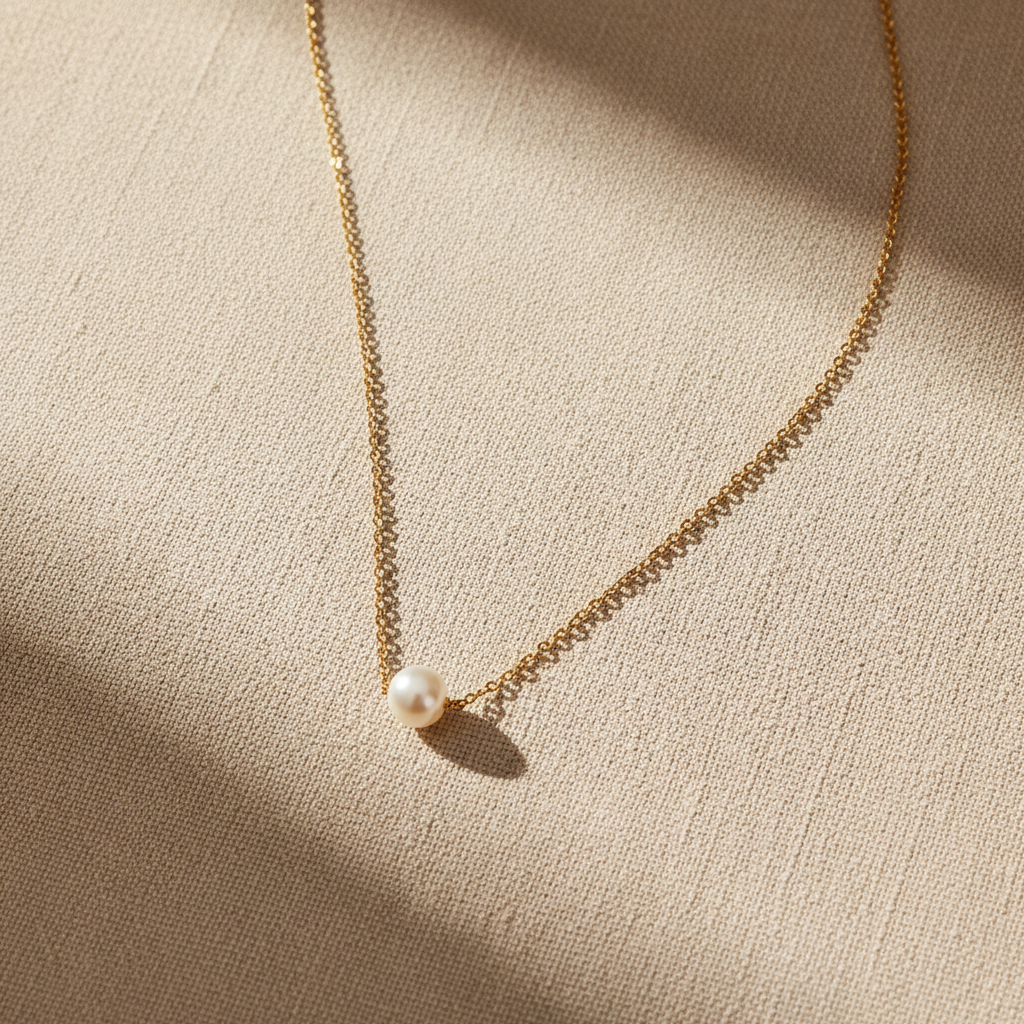 The Solene Pearl Necklace